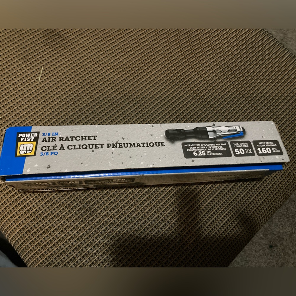 3/8 are ratched new in box